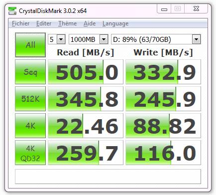 Samsung 830 Crystaldisk Mark